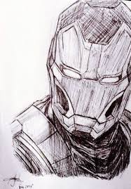 40 Magical Superhero Pencil Drawings Bored Art Iron Man Drawing Avengers Drawings Iron Man Art