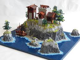 A Haven Of Sea Stacks To Call Home Progetti Lego Lego Progetti