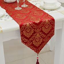 European Luxury Table Athletes Modern Simple Table Runner Imitation Suede Table Runners Red Table Runners Table Runner Size Table Runners Handmade Table Runner