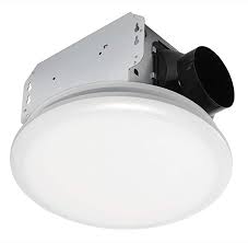 Homewerks Worldwide 7141 80 Bathroom Fan Integrated Led Light Ceiling Mount Exhaust Ventilation 1 5 Sones 80 Bathroom Exhaust Exhaust Fan Bathroom Exhaust Fan