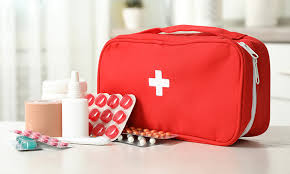 Roadside assistance · osha compliant · promotional products First Aid Kit What To Pack For Your Baby Pampers
