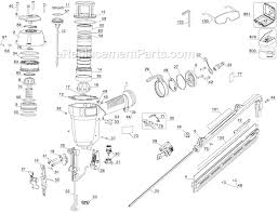 Da250a porter cable 15 gauge angle nailer parts da250b porter cable 15 gauge angle nailer parts da250c type 1 porter cable 15 ga. Porter Cable 15 Ga 2 1 2 Angle Finish Nailer Da250c Ereplacementparts Com