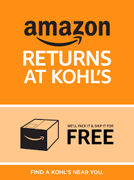 Make Your Amazon Returns At Kohl S Kohls Amazon Online Amazon