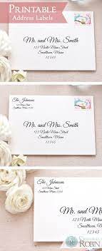 Printable Mail Address Label Template Bundle Elegant Etsy Wedding Invitations Labels Addressing Wedding Invitations Wedding Address Labels