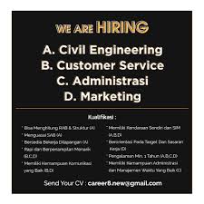 The consultant should have at least 10 years of work experience on conducting ee study, facilitation, workshops, conducting trainings esp. Lowongan Kerja Simpur Centre Lowongan Kerja Sma Smk D3 S1 Di Centre Point Mall Medan