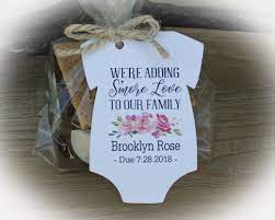 Smores Baby Shower Favor Boho Baby Shower Favor Tags Only Or Etsy Baby Shower Favors Girl Baby Shower Thank You Gifts Boho Baby Shower