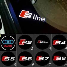 2x Led Audi Door Projector Light Laser Courtesy Door Logo Light In 2020 Lighting Logo Led Logo Lights