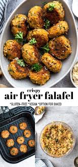 Crispy Air Fryer Falafel In 2020 Best Falafel Recipe Falafel Recipe Falafel Recipe Easy