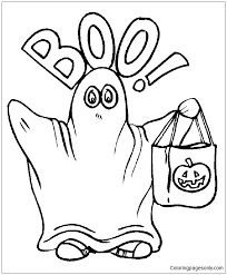 Plus, it's an easy way to celebrate each season or special holidays. Boo Ghost Coloring Pages Halloween Coloring Pages Coloring Pages For Kids And Adults