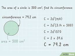See full list on wikihow.com How To Find The Circumference Of A Circle Using Its Area 10 Steps