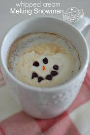 Homemade cool whip is the second entry in the dinner, then dessert kitchen pantry series. Melting Snowman For Hot Chocolate Whipped Cream Kid Friendly Things To Do