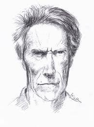 Clint Eastwood Disegno A Carboncino Portrait Charcoal Drawing By Anemos Charcoal Drawing Charcoal Portraits Portrait