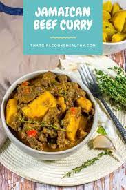 Jamaican Beef Curry Recipe Beef Curry Curry Recipes Easy Chinese Recipes