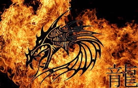 Free download there be dragons here bittenbythefantasybug, ice dragon vs fire dragon by michellescribbles on deviantart, ice dragon wallpapers 79 background . Wallpaper Fire Dragon Signs Symbol Images For Desktop Section Abstrakcii Download