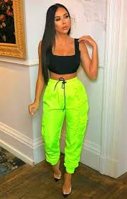 Get the latest festival clothes & accessories for festival season's epic return! Festival Outfits Neon Outfits Neon Green Outfits Neon Party Outfits