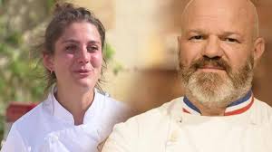 Philippe etchebest recadre sévèrement un jeune cuisinier zapping télé du. Philippe Etchebest Ces Mots Qu Ont Eu Le Celebre Chef A Charline La Gagnante D Objectif
