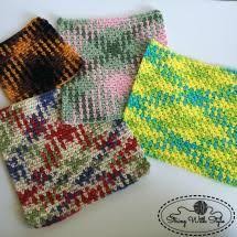 Crochet Argyle Designs With Planned Color Pooling Dishcloth Crochet Pattern Pooling Crochet Dishcloth Pattern
