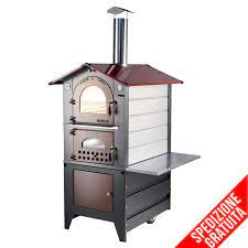 Forno a legna da esterno in vendita in elettrodomestici: Forno A Legna A Fuoco Indiretto Da Esterno Con Ventilazione Gemignani G90