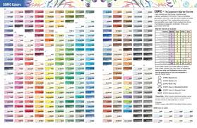 Copic Sketch Color Chart At Paintingvalley Com Explore