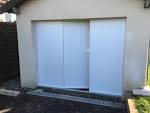 Porte de garage battante vantaux tierces