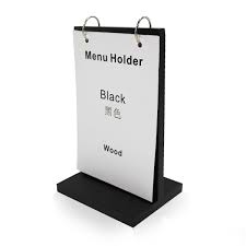 No matter what cuisine your restaurant serves, you can't go wrong with table tent printing! Restaurant T Shape Wood Table Tents Bamboo Table Card Holders Menu Card Size 128 185mm Ring King Ring Cutecard Reder Aliexpress