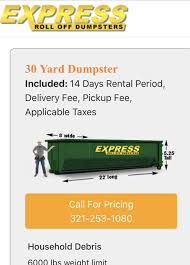 30 Yard Dumpster Construction Container Rental Melbourne Fl In 2020 Roll Off Dumpster Dumpster Rental Rental