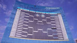 What's the distance to indianapolis from me? How The World S Largest Ncaa Men S Bracket In Indianapolis Gets Updated The New York Times