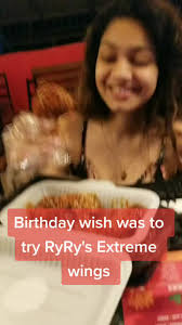 Trying RyRy's Extreme Wings: A Birthday Wish Come True!