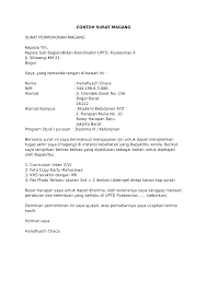 Tidak pernah terlibat narkoba atau pelanggaran hukum lainnya (disertai surat ketarangan catatan kepolisian/ skck). Https Edoc Tips Download Contoh Surat Magang Pdf