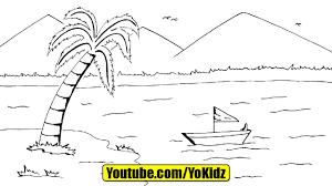 How To Draw Scenery Of Nature Youtube Just take the journal with you and let your child draw something they found in nature that captured their attention and write something. how to draw scenery of nature