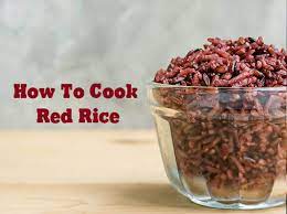 Pour the beans into the pressure cooker, add the bay leaves and 1 teaspoon of salt, and then stir in the water. How To Cook Red Rice Red Rice Benefits Red Rice Recipes Pristine