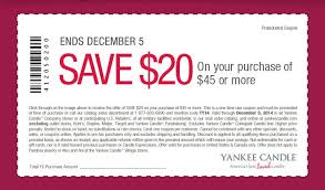 Pinned December 2nd 20 Off 45 At Yankee Candle Or Online Via Promo Code Ty14 Coupon Via The Co Yankee Candle Coupons Yankee Candle Company Yankee Candle