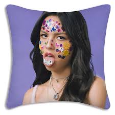 Singer O-Olivia Cool R-Rodrigo Pillow Covers Cartoon Sofa Decorative Home  Double-sided Printing Short Plush Cute Cushion Cover
