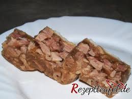 Eisbeinsulze Ohne Gelatine Auch Eingemacht Sulze Im Glas Rezept Rezepte Eisbein Kochen Essen Rezepte