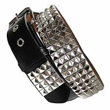Black Belt With Silver Holes Amazon Four Row Black Silver Shiny Pyramid Stud Belt Size Medium Luxury Divas Http Www Amazon Com Dp B002ybg4oy Ref Cm Studded Belt Pyramid Studs Belts For Women
