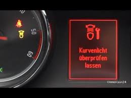 Insignia A Fehlermeldung Kurvenlicht Uberprufen Lassen Abbiegelicht Reparieren Youtube