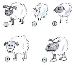 You can make this sheep craft using simple things you have at home! How To Draw A Cartoon Sheep That Looks Adorable