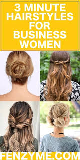 Easy And Quick Hairstyles Hairstyles For Working Women 35 Too Gorgeous 3 Minute Hairstyles Fo Work Hairstyles Easy Professional Hairstyles Long Hair Styles