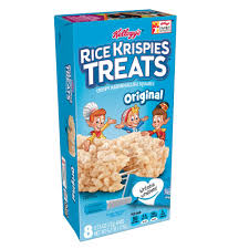 Sure, you can easily cut your rice krispie treats into squares… but did you know it's easy to cut them into fun shapes using cookie cutters? Kellogg S Rice Krispies Treats Crispy Marshmallow Squares Shop Snack Cakes At H E B