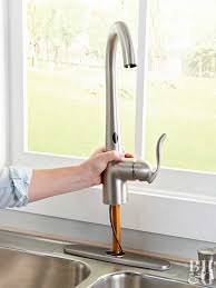 Kitchen faucets help improve accessibility in the kitchen, and it's important that they are in proper shape. How To Install A Touchless Kitchen Faucet Better Homes Gardens