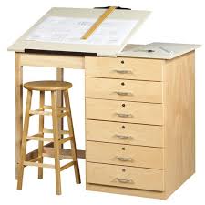 Large Drawing Table With Drawers Two Piece Top Drafting Table Drawing Table Furniture