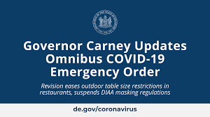 Get the latest information, data, and help for the residents of san antonio. Governor Carney Issues 10th Revision To Omnibus Covid 19 Order State Of Delaware News