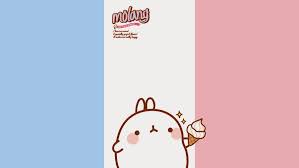 A desktop wallpaper is highly customizable, and you can give yours a personal touch by adding your images (including your photos from a camera) or download beautiful pictures from the internet. Molang Desktop Wallpaper Cute Cartoon Wallpapers Cartoon Wallpaper Wallpaper