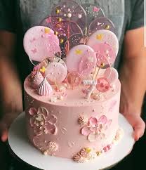 Beautiful Happy Birthday Cake Images For Her Amourducake Di Instagram Yes Or No Amaziiing Cake By Kulik Ova Her Cake Is So Original I Girl Cakes Cartoon Birthday Cake Lollipop Cake