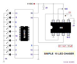 One of the most popular hobbyist projects to build with this chip is the running leds circuit. 4 Step 4017 Sequencer Scott Metoyer