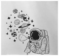 35 Cool Easy Whimsical Drawing Ideas Drawing Ideas Easy Colorful Drawingideaseasycolorful Here Is A List Space Drawings Galaxy Drawings Astronaut Drawing