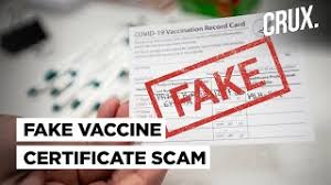 And with each addition, that vaccination certificate gains more currency. Fake Covid 19 Vaccine Certificate Sale In The Darknet Increases Fear Of Cross Border Virus Spread Youtube