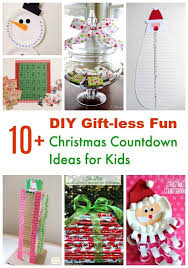 10 Diy Gift Less Christmas Countdown For Kids Happy Tot Shelf Christmas Countdown Diy Countdown For Kids Christmas Crafts Diy Kids