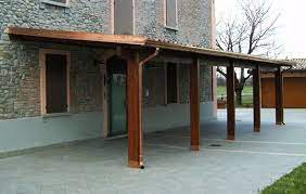 La muratura (o apparecchio murario), in architettura e in edilizia, è la tecnica per costruire una parete in pietre naturali o artificiali (mattoni). Porticato In Legno Porticati Con Colonne Su Misura E Senza Opere Murarie