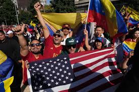 LEX - Venezuelans in Santiago, Chile celebrate after U.S. President Donald  Trump announced that Venezuelan President Nicolas Maduro had been captured.  (Photos: The Associated Press) | Facebook